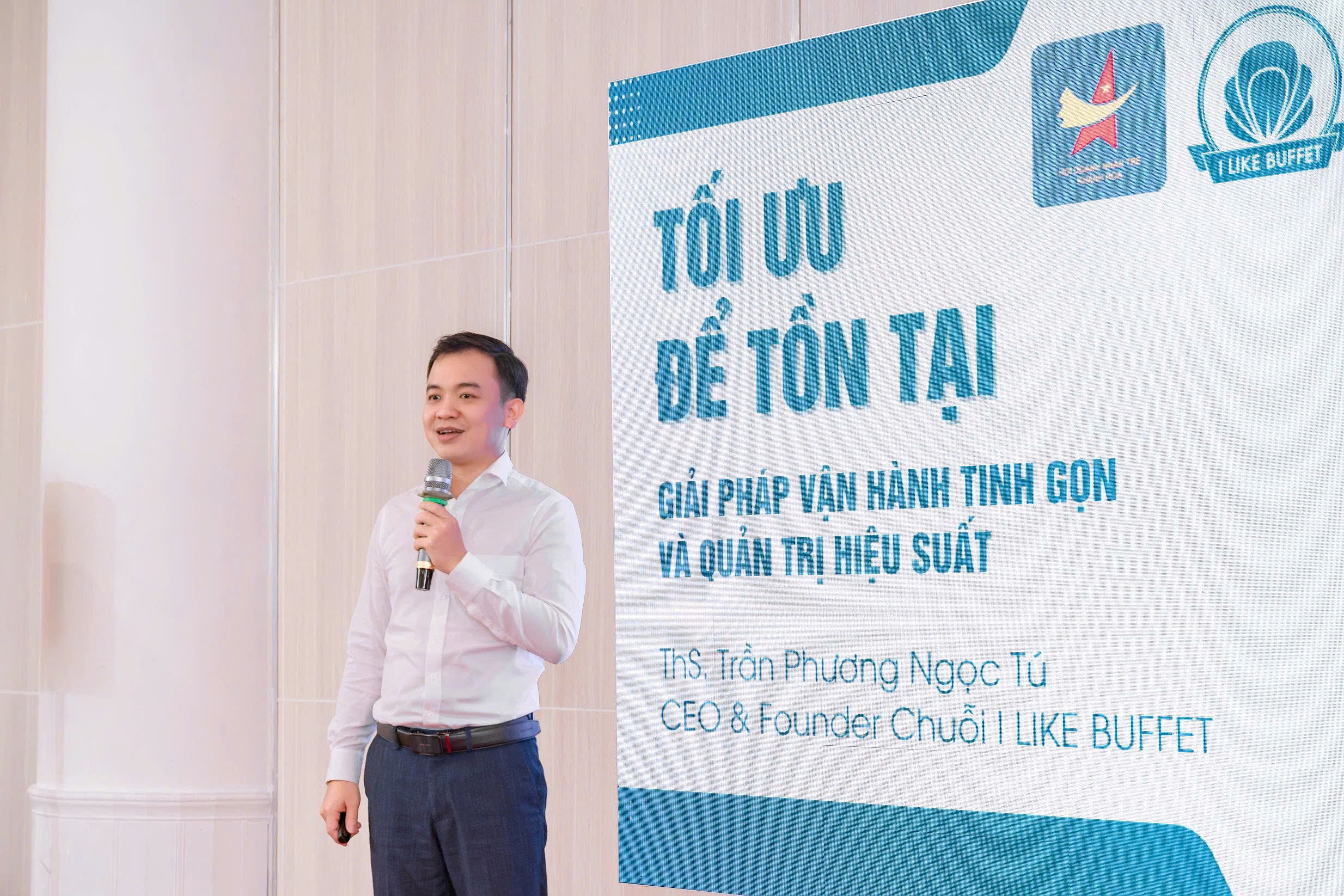 ThS. Tran Phuong Ngoc Tu - CEO & Founder chuoi I Like Buffet
